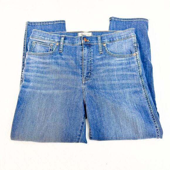 Madewell Stovepipe Denim Jeans Straight Leg Size 31 - Picture 4 of 7